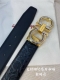 特 Nfc-F3.5Cm高级定制款男士皮带 ，双面进口牛皮，自行选择搭配 真材实料 很有质感 时尚经典不失风范 可自行裁剪 ！