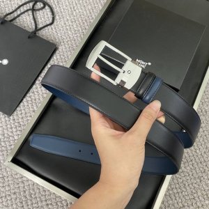 特 P180 Mont～Blanc 万宝～龙 Italy专柜在售正品 走线油边细致搭配原版Gancio五金 3.5Cm规格 可调式皮带