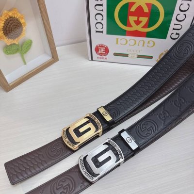 品名：古奇.Gu...Ci 原单 材质：原单牛皮腰带 专柜原单品质、做工精细，时尚大牌，送人自用首选 包装： 请认准如图专柜包装赠送打孔器手提袋专柜礼盒宽度3.