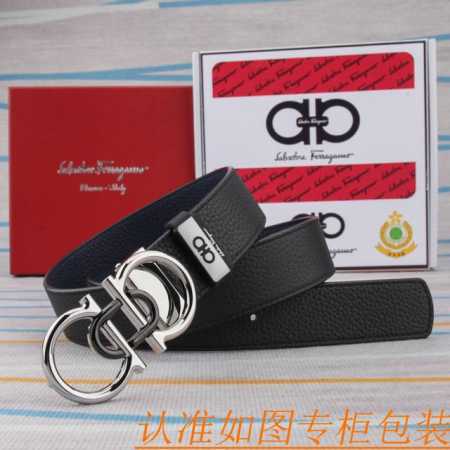 腰带皮带：菲拉格幕原单牛皮腰带 男款皮带：材质百分百头层牛皮腰带保证真皮皮带，专柜原单品质、做工精细，时尚大牌，送人自用首选包装： 请认准如图专柜包装赠送打孔器 - 点击图像关闭
