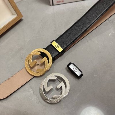 品名：古奇.Gu...Ci 原单 材质：原单牛皮腰带 专柜原单品质、做工精细，时尚大牌，送人自用首选 包装： 请认准如图专柜包装赠送打孔器手提袋专柜礼盒宽度3.