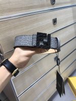 配送专柜包装 打孔针 特 新款 Fd 宽39Mm 支持Nfc 芯片扫描，标志造型宽皮带，原版铆钉扣，进口原版石头纹配置树膏牛皮制成，镀金表面金属制品，品质保证，