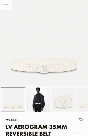 配全套包装礼盒 Lv S-Lock系列 宽度3.5Cm 精致的字母搭扣 搭配品牌專用小牛皮压logo标识 双面用 - 点击图像关闭