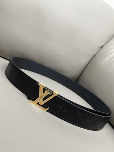 特 Lv 路易威登 4.0热压立体小牛皮 高品质钢扣 金白 官网新款同步更新