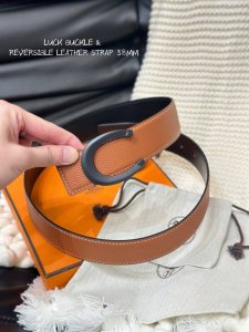 特 P180 Luck Belt Buckle & Reversible Leather Stra P40Mm