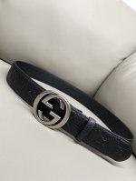 Gucci 4.0进口小牛皮颗粒压花 双G热压大花 经典款 荔枝压花奢华大气时尚百搭品牌