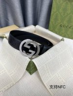 特P180 Gucci 代购级别 正品规格 原单品质 双面进口头层对版定制皮料 搭配精品雕花扣 高品质 手感极佳 --宽度4.0