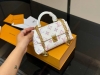 迷你 配盒 Size：21*11Cmcm Lv Nano Madeleine 迷你玛德琳回归 公主包 配置两截链条！随意Diy哦！ 全粒纹Taurillon牛皮