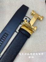特 Hermes男士自动腰带- 宽度35Mm 316精品钢扣 精工打造 手感柔软 可以裁剪