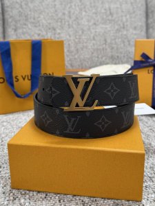Louis Vuitton Lv腰带 Dimension双面腰带系列 原厂五金 精致手工绘边 柔软舒适 宽4.0 DDD