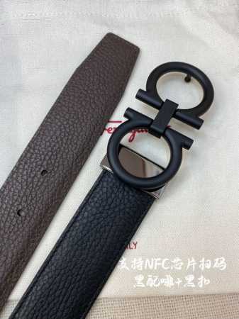 特 Nfc-F3.5Cm高级定制款男士皮带 ，双面进口牛皮，自行选择搭配 真材实料 很有质感 时尚经典不失风范 可自行裁剪 ！ - 点击图像关闭