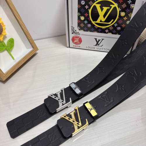品名：Lv..路易..威登 材质：原单牛皮腰带 百分百头层牛皮腰带保证真皮，24K纯钢扣，专柜原单品质、做工精细，时尚大牌，送人自用首选 包装： 请认准如图专柜