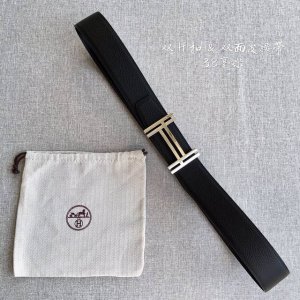 配全套包装礼盒 爱 马 仕 男款腰带 专柜在售爆款 感谢客户反馈实拍图，顶级货 自己看细节 3.8Cm都有货 码数齐