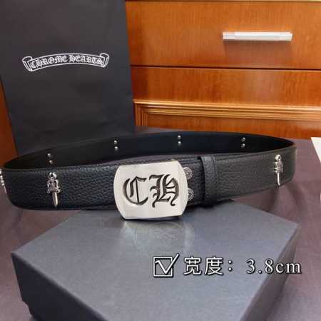 克罗心 可拆卸款 黄铜镀银925挂扣，带身进口头层牛皮上装饰镀银宝剑小五金融合了摇滚朋克、哥特、街头嘻哈等元素，其设计风格独特，充满了神秘和奢华的气息。 宽度3 - 点击图像关闭