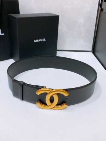 Chanel 复古金扣 小牛皮腰带 简约 经典 手感柔软 5.5Cm - 点击图像关闭
