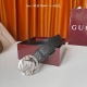 Gucci 经典款原版黑色压花面 搭配原版平纹底 精品钢扣 宽4.0 Cm 经典永不过时款 潮流大方 时尚百搭