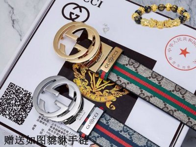 皮带：古奇.Gu...Cci原单 腰带：百分百头层牛皮，保证真皮。24K纯钢扣双面可用专柜同等质量， 送人自用首选包装： 请认准如图专柜包装，赠送打孔器，银联发
