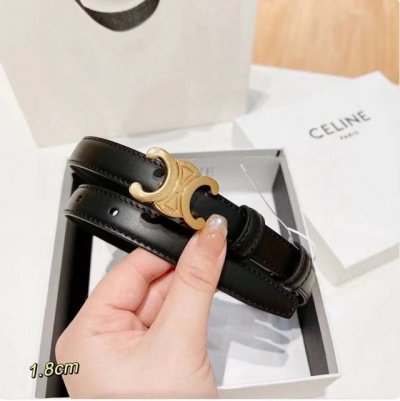 Celine1.8Cm女士腰带 无法抵抗的Celine凯旋门皮带一眼心动超百搭 再普通的裤子搭配也显得高级感满满