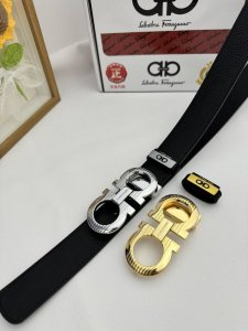 品名：菲拉格幕 原单 材质：原单牛皮腰带 百分百头层牛皮腰带保证真皮，24K纯钢扣，专柜原单品质、做工精细，时尚大牌，送人自用首选包装： 请认准如图专柜包装赠送
