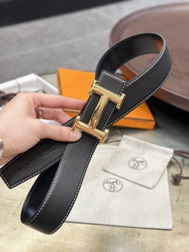 爱马仕 H Belt Buckle & Reversible Leather Strap 38Mm