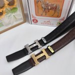 品名：爱马仕.HermèS 原单 材质：原单牛皮腰带 百分百头层牛皮腰带保证真皮，24K纯钢扣，专柜原单品质、做工精细，时尚大牌，送人自用首选 包装： 请认准如