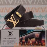 男款腰带：Lv 路易威登原单牛皮腰带 男款皮带：材质百分百头层牛皮腰带保证真皮皮带，专柜原单品质、做工精细，时尚大牌，送人自用首选包装： 请认准如图专柜包装赠送