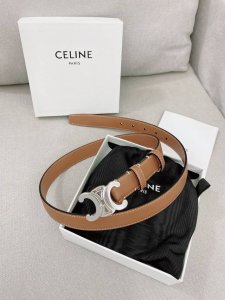 特 Celine.赛琳 全套包装 女神必备原单腰带，火爆款式，原厂小牛皮制作，上身效果舒适，时尚百搭，宽度2.5Cm