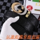 品名：古奇.Gu...Cci原单 材料：百分百头层牛皮，保证真皮。24K纯钢扣双面可用专柜同等质量， 送人自用首选 包装： 请认准如图专柜包装，赠送打孔器，银联