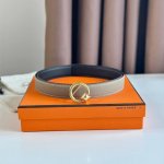 特 H Buckle & Reversible Leather Strap 19Mm