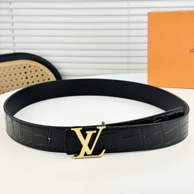 Lv。商务休闲、正装均可佩戴！3.8Cm 最新款扣头，抛光扣头、时尚百搭