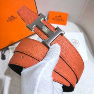 官网同步 爱马仕专柜同步 进口双面荔枝纹 精钢精品五金 双面可用32Mm