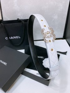 Chanel 24C 树脂水晶 Logo搭扣 黄铜金属羊皮绣线菱格带身 饰有Cc小Logo手感柔软 细腻 3.0Cm