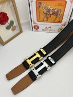 品名：爱马仕.Hermès 原单 材质：原单牛皮腰带 百分百头层牛皮腰带保证真皮，24K纯钢扣，专柜原单品质、做工精细，时尚大牌，送人自用首选 包装： 请认准如