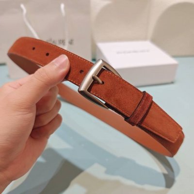 3.0Cm 圣罗兰 腰带，绒面，头层牛皮，长度：75.80.85.90.95.100.105欧，铜五金扣原版开模定制 DDD