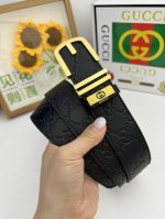 品名：古奇.Gu...Ci 原单 材质：原单牛皮腰带 专柜原单品质、做工精细，时尚大牌，送人自用首选 包装： 请认准如图专柜包装赠送打孔器手提袋专柜礼盒宽度3.