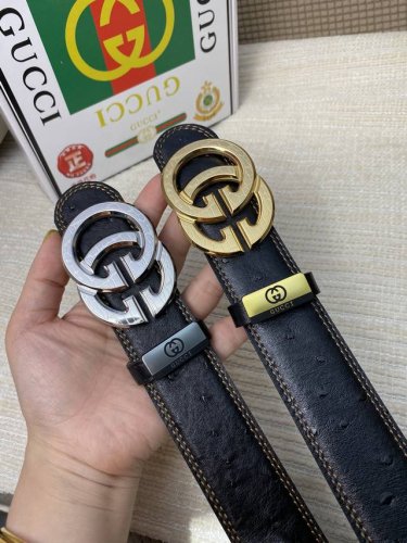 品名：古奇.Gu...Ci 原单 材质：原单牛皮腰带 百分百头层牛皮腰带保证真皮，24K纯钢扣，专柜原单品质、做工精细，时尚大牌，送人自用首选 包装： 请认准如