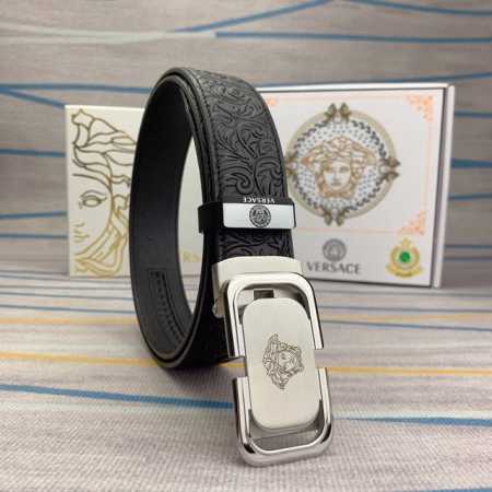 品名：Versace.范思哲 自动带 材质：原单牛皮腰带 百分百头层牛皮腰带保证真皮，24K纯钢扣，专柜原单品质、做工精细，时尚大牌，送人自用首选 Dd - 点击图像关闭