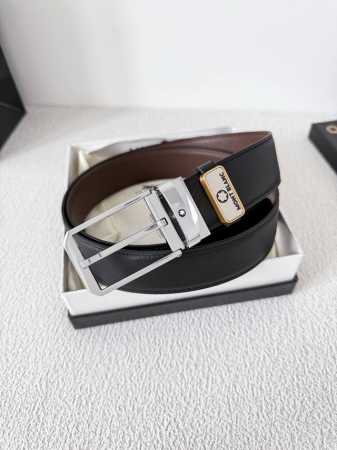 品名 万宝龙 Montblanc原单 腰带 皮带 型号 针扣 新款原版经典精品针式扣头 实物拍摄 原版头层牛皮 材料 百分百头层牛皮 保证真皮 双面可用专柜同等 - 点击图像关闭