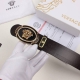 范思哲 Versace 世界著名奢侈品品牌，经典商务休闲，高档腰带 ，精致的手工艺制作，采用100%牛皮带身，搭配 .经典爆款扣 ，宽度3.8Mm，手感极佳。上
