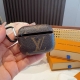 Lv经典老花 33彩 蓝牙耳机壳 3代Pro蓝牙耳机套 配挂钩可挂包包 闪光灯按键其它型号可定制