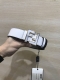 配送专柜包装 打孔针 特批 新款 Fd 宽38 Mm 支持Nfc 芯片扫描，标志造型皮带，原版亮面间色 亚克力F铆钉扣，进口原版小牛皮压花制成，镀金表面金属制品
