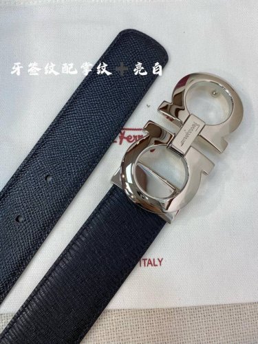 Sf3.5Cm高级定制款男士皮带 ，双面进口牛皮，自行选择搭配 真材实料 很有质感 时尚经典不失风范 可自行裁剪 ！