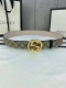 宽度4.0Cm Gucci Marmont系列每一季都会推陈出新，为灵感源于70年代的标志性gg钢扣配件注入现代精髓。这款gg Supreme帆布腰带反面采用黑