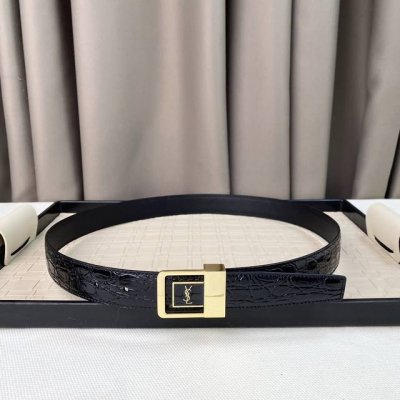 ysl让你的穿搭性感又迷人！Ysl四方扣腰带！3Cm， 秋冬新款！