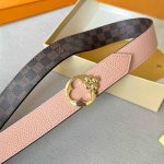 原版包装 L0Uis Vuitt0N 今季新品 驴家女士原單腰帶 寬度30毫米 定制经典帆布面料搭配荔枝纹小牛皮底 全新开模新型五金 可双面佩戴 多色可选。百搭