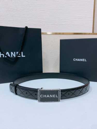 Chanel经典双C皮带腰带 Logo扣搭配进口小牛羊皮带身，质感满分，简直身春日里的点睛之笔，皮带直径3.0Cm