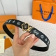 特 P190 寬30Mm 驢家最新出品，雙面進口荔枝紋Togo小牛皮 一面純色壓印標誌性圖案 一面彩色絲印圖案 搭標誌性五金 雙面可用 百搭時尚