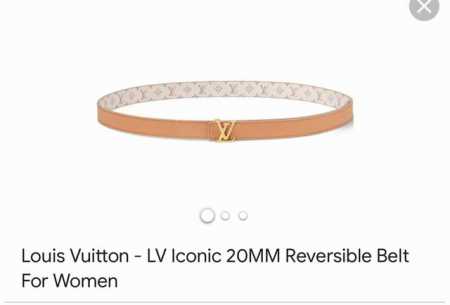 寬度：20Mm Lv S-Lock系列 寬度20Mm 驢家法國驢女士腰帶 全新風格定制帆布面料襯托細膩的進口小牛皮 全新設計搭扣 融入字母和花卉图案 与腰带相结 - 点击图像关闭