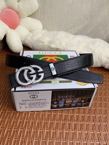 品名：古奇.Gu...Ci 原单 材质：原单牛皮腰带 百分百头层牛皮腰带保证真皮，24K纯钢扣，专柜原单品质、做工精细，时尚大牌，送人自用首选 包装： 请认准如