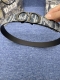 迪奥 3. 5Cm 这款 30 Montaigne Avenue 腰带从同名手袋汲取灵感，是二零二三年秋季新品。采用黑色光滑 牛皮革精心制作，质感柔软，设计优雅